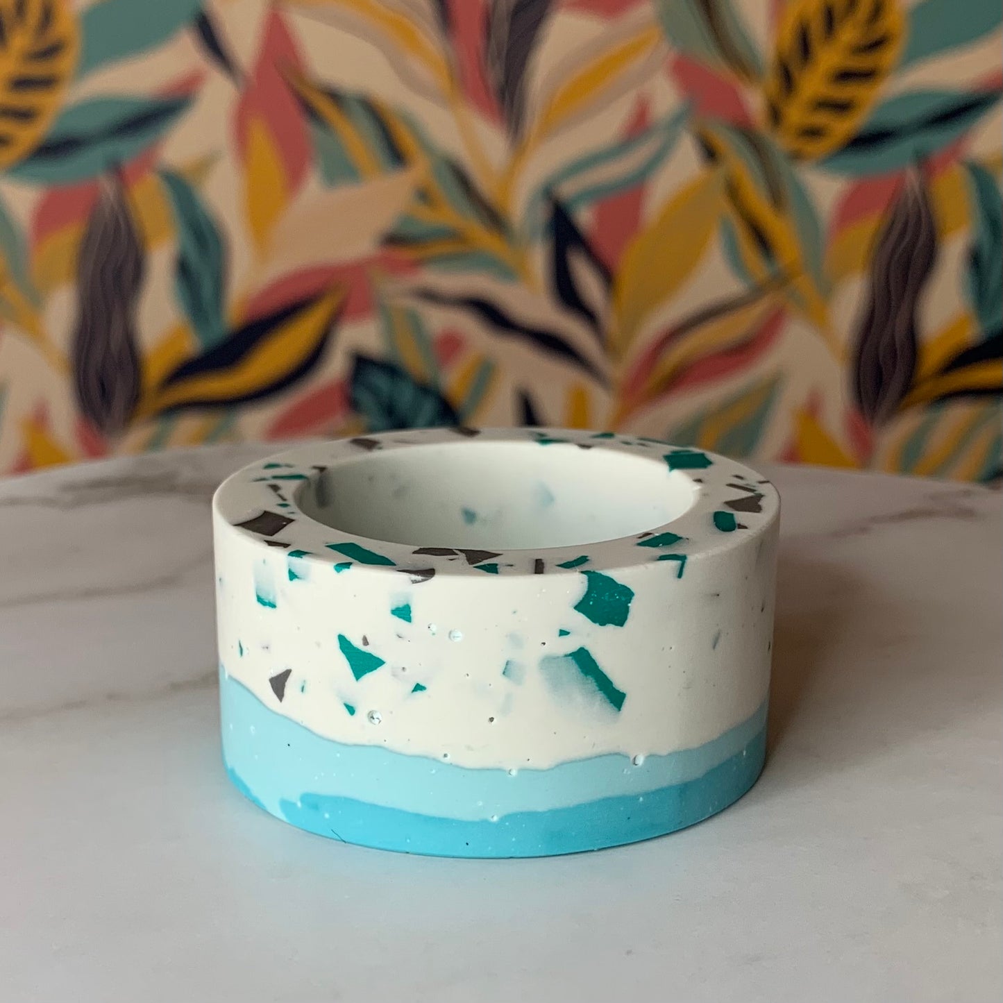 Ocean tealight candle