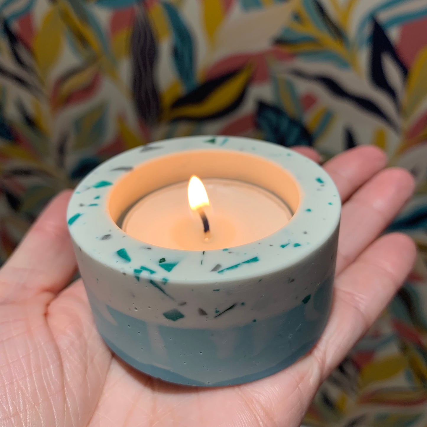 Ocean tealight candle