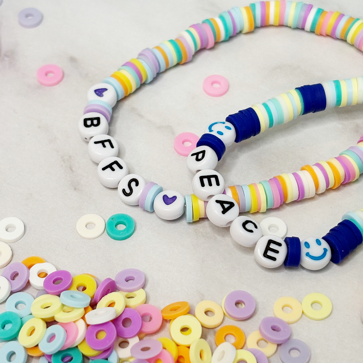 Personalised bracelet making kit | Party bag fillers