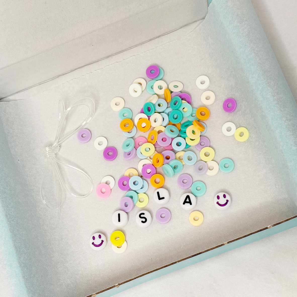 Personalised bracelet making kit | Party bag fillers